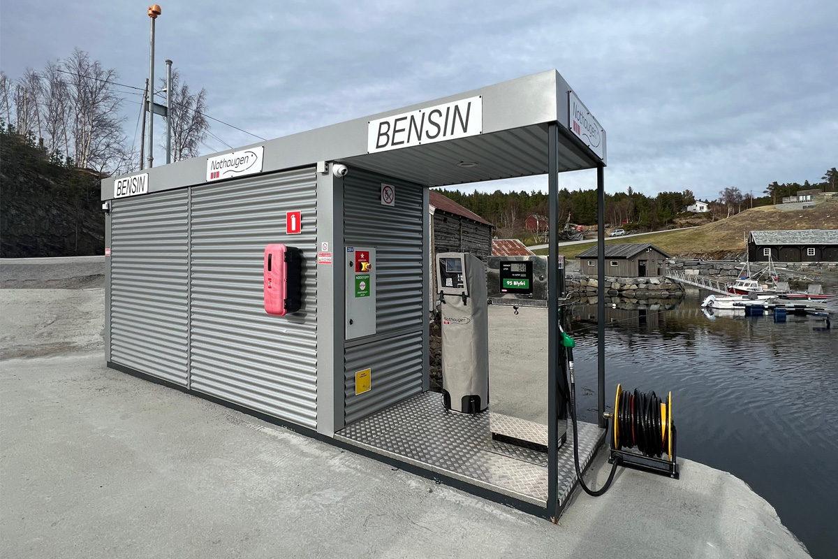 Petrol filling station